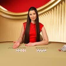 Antarmuka permainan blackjack langsung di rozezmarket dengan dealer profesional dan statistik real-time